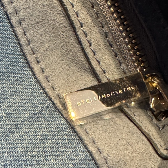 NWT - STELLA MCCARTNEY
Soft Quilted Denim Beckett Shoulder Bag In Blue - Picture 15 of 16